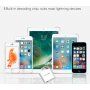 Reducţie 2 în 1 OCUBE Lightning la port 3,5 mm şi Lightning pentru Apple iPhone - negru