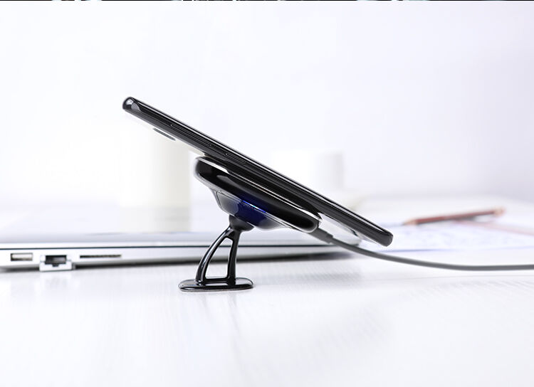 Suport magnetic de design NILLKIN, cu încărcare Qi wireless pentru Apple iPhone - negru