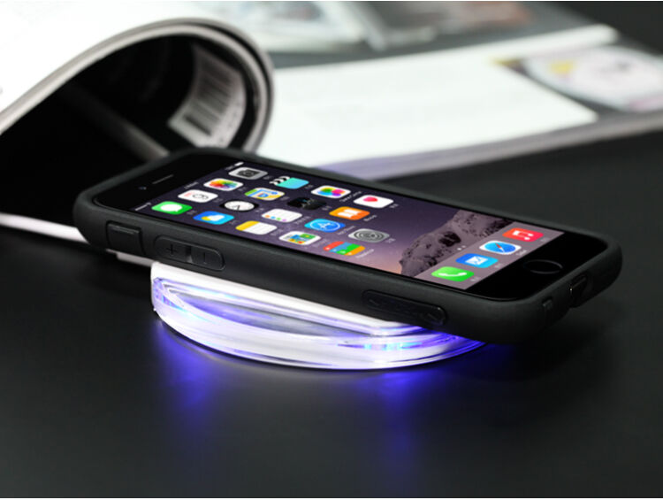 Carcasă / husă super rezistentă NILLKIN, pentru încărcare wireless Qi, pentru Apple iPhone 6S / 6 - neagră