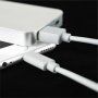 Cablu lightning OPSO, de sincronizare şi de încărcare, certificat MFI, pentru Apple iPhone / iPad / iPod - alb - 2m