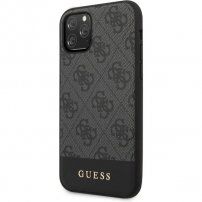 Guess 4G Stripe carcasă pentru iPhone 11 Pro Max - gri