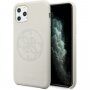 Guess 4G Tone on Tone carcasă din silicon pentru iPhone 11 Pro Max - alb