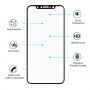 Sticlă super rezistentă Enkay, durificată, pentru iPhone X / XS / 11 Pro - 0,2 mm - negru