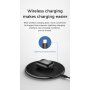 Căști wireless cu încărcare wireless pentru Dispozitive Apple - negru