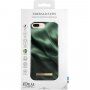 iDeal din Suedia carcasă cu model satin pentru iPhone 6S Plus / 7 Plus / 8 Plus - verde smarald