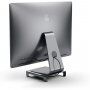 Satechi stand din aluminiu cu porturi multiple pentru calculator iMac - gri cosmic