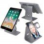 Bestand Docking Station 2in1 pentru iPhone / iPad / Apple Watch - gri