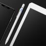 USAMS touch pen activ pentru ecrane touch capacitive cu agrafă pentru atașarea acestuia - alb