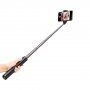 Baseus selfie stick telescopic bluetooth din aluminiu cu trepied - roşu