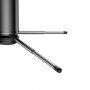 Baseus selfie stick telescopic bluetooth din aluminiu cu trepied - roşu