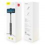 Baseus selfie stick telescopic bluetooth din aluminiu cu trepied - roşu