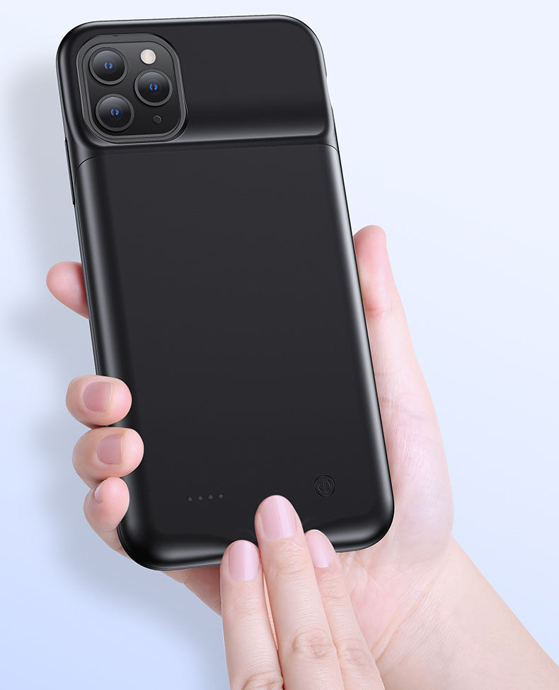 Usams carcasă cu baterie 3500mAh pentru iPhone 11 Pro - negru