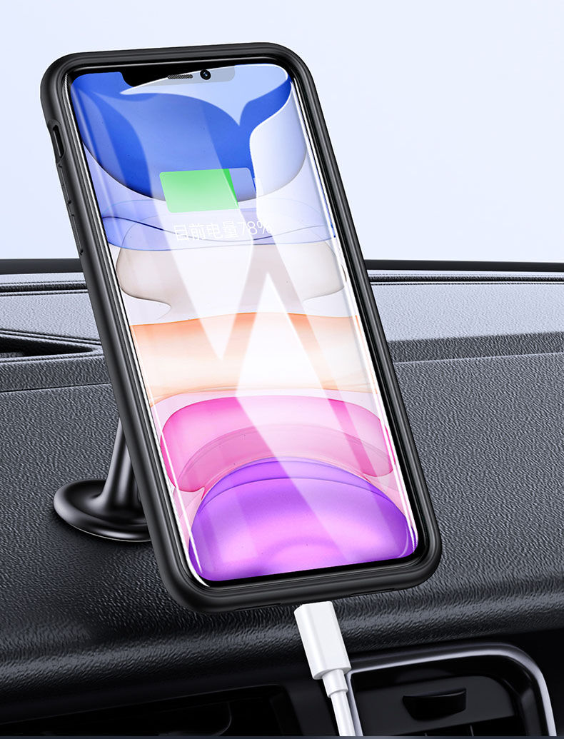 Usams carcasă cu baterie 3500mAh pentru iPhone 11 Pro - negru