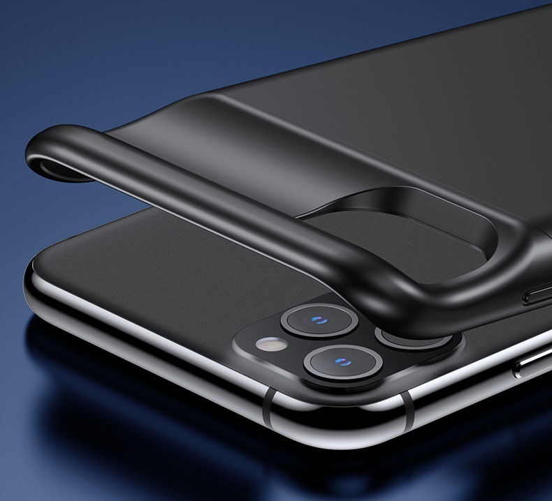 Usams carcasă cu baterie 3500mAh pentru iPhone 11 Pro - negru