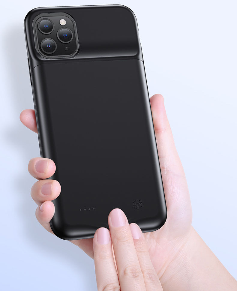 Usams carcasă cu baterie 4500mAh pentru iPhone 11 Pro Max - negru