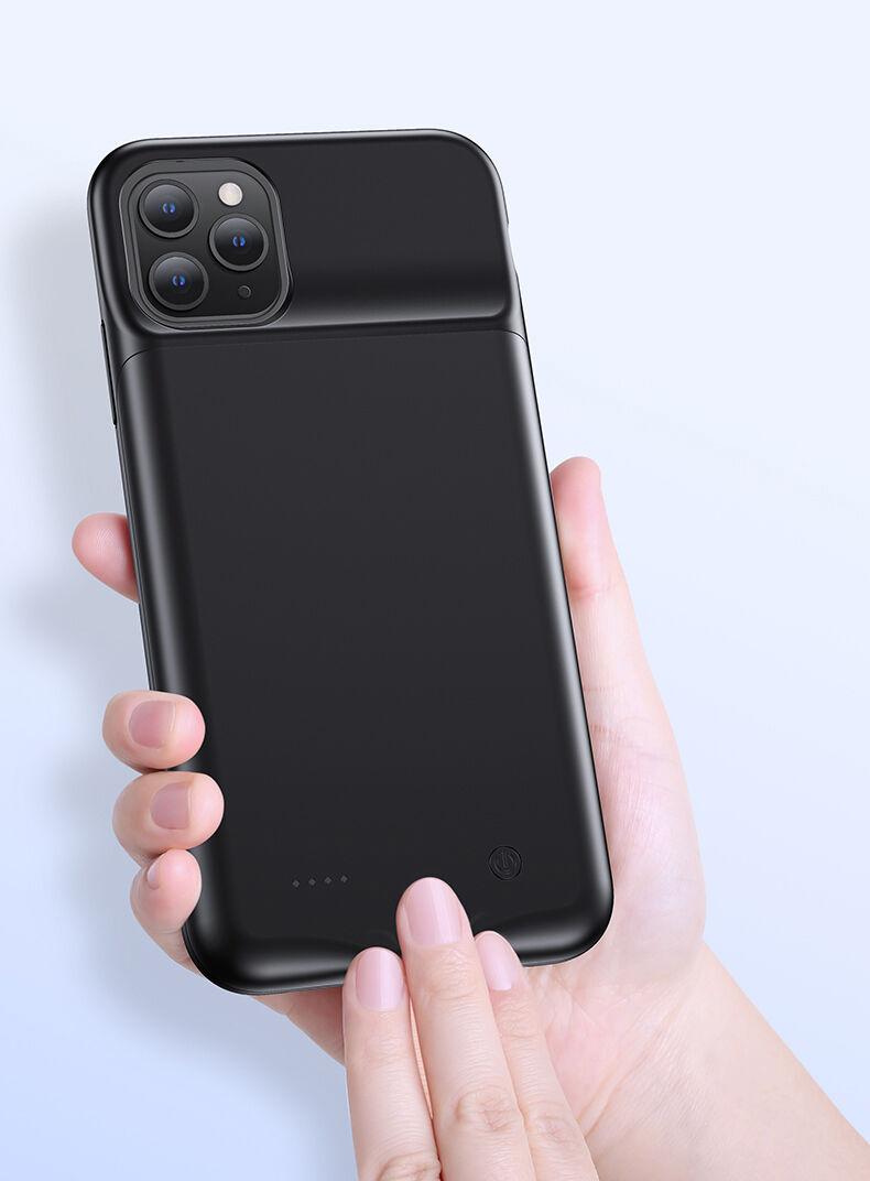Usams carcasă cu baterie 4500mAh pentru iPhone 11 - negru