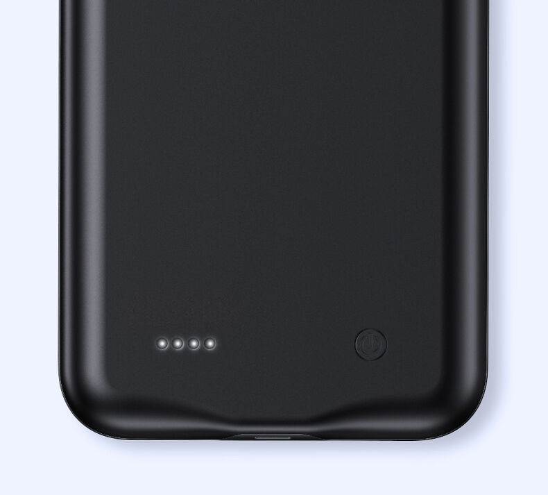 Usams carcasă cu baterie 4500mAh pentru iPhone 11 - negru