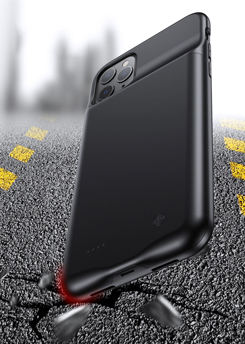Usams carcasă cu baterie 4500mAh pentru iPhone 11 - negru