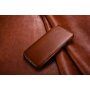 Icarer husă flip din piele pentru iPhone 11 - maro cacao