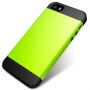 Husă rezistentă pentru iPhone 5 / 5S / SE (2016) - verde