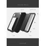 Love Mei carcasă foarte rezistentă la șoc/apă/praf pentru iPhone XS Max - negru