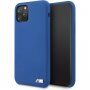 BMW carcasă din silicon pentru iPhone 11 Pro Max - albastru marin