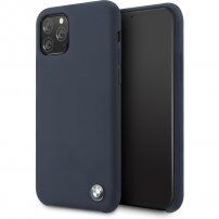 BMW Signature carcasă din silicon pentru iPhone 11 Pro Max - albastru marin