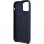 BMW Signature carcasă din silicon pentru iPhone 11 Pro Max - albastru marin
