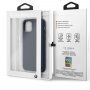 BMW Signature carcasă din silicon pentru iPhone 11 Pro Max - albastru marin