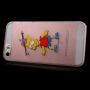 Carcasă transparentă pentru iPhone 5 / 5S / SE (2016) - Bart Simpson îngrozit