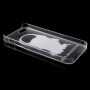 Carcasă transparentă pentru iPhone 5 / 5S / SE (2016) - Homer Simpson - No Brain No Pain