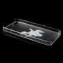 Carcasă transparentă pentru iPhone 5 / 5S / SE (2016) - Homer Simpson nebun