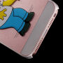 Carcasă transparentă pentru iPhone 5 / 5S / SE (2016) - Homer Simpson supărat