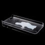 Carcasă transparentă pentru iPhone 5 / 5S / SE (2016) - Homer Simpson supărat