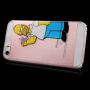 Carcasă transparentă pentru iPhone 5 / 5S / SE (2016) - Homer Simpson serios