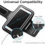 Spigen Velo A701 husă tip sport universală pentru iPhone până la 13,5 cm - negru