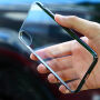 Carcasă magnetică BENKS, ultra-subţire, din plastic durificat, pentru iPhone X - transparent