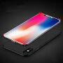 Carcasă de protecţie ultra-uşoară MOFI, pentru iPhone XS / iPhone X - negru