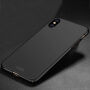 Carcasă de protecţie ultra-uşoară MOFI, pentru iPhone XS / iPhone X - negru