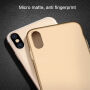Carcasă de protecţie ultra-uşoară MOFI, pentru iPhone XS / iPhone X - negru