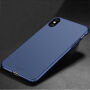 Carcasă de protecţie ultra-uşoară MOFI, pentru iPhone XS / iPhone X - albastru