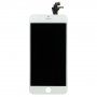 Refurbished Original display LCD de rezervă, cu sticlă tactilă şi ramă, pentru Apple iPhone 6 Plus - alb
