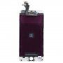 Refurbished Original display LCD de rezervă, cu sticlă tactilă şi ramă, pentru Apple iPhone 6 Plus - alb