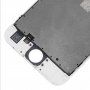 Premium LCD de rezervă, cu sticlă tactilă şi ramă, pentru Apple iPhone 6S - alb