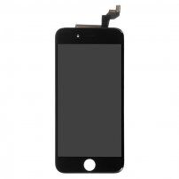 Premium LCD de rezervă, cu sticlă tactilă şi ramă, pentru Apple iPhone 6S - negru