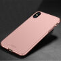 Carcasă de protecţie ultra-uşoară MOFI, pentru iPhone XS / iPhone X - roz-auriu