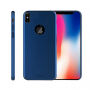 Carcasă ultra-uşoară MOFI, cu protecţie pentru lentila fotoaparatului, pentru iPhone XS / iPhone X - albastru