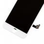 Refurbished Original display LCD de rezervă, cu sticlă tactilă şi ramă, pentru Apple iPhone 8 - alb