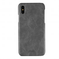 Carcasă de protecţie MOFI, pentru iPhone XS / iPhone X - gri închis