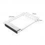 Cutie externă ORICO pentru hard disk de 2,5 ", cu conector USB 3.0 - transparent